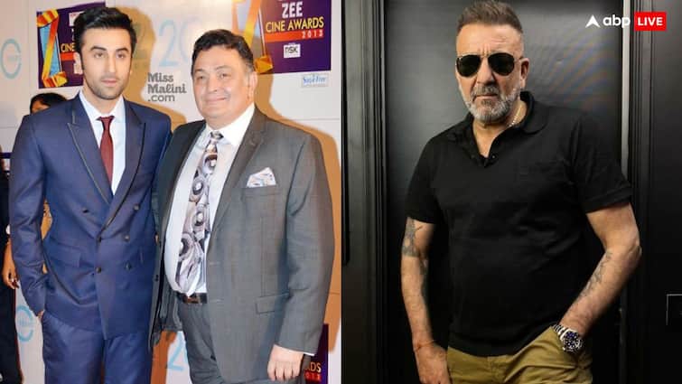 When Sanjay Dutt came with a gift for Ranbir, why did Rishi Kapoor get angry?