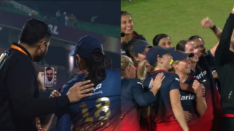 When Virat made a video call, the fans said - Mandhana is the queen...see the funny reactions when RCB became the champion.
