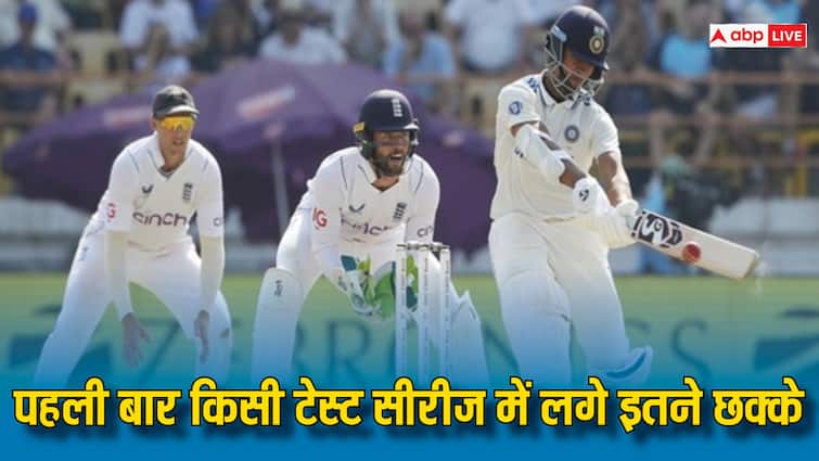World record made in India-England test series, so many sixes hit for the first time